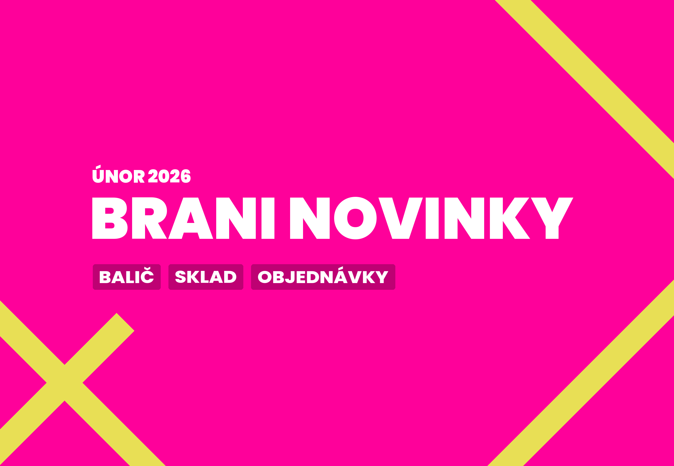 Novinky v aplikaci Brani — únor 2026